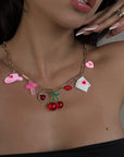 Be Mine Cross Collier