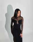 Transparent Side Dress