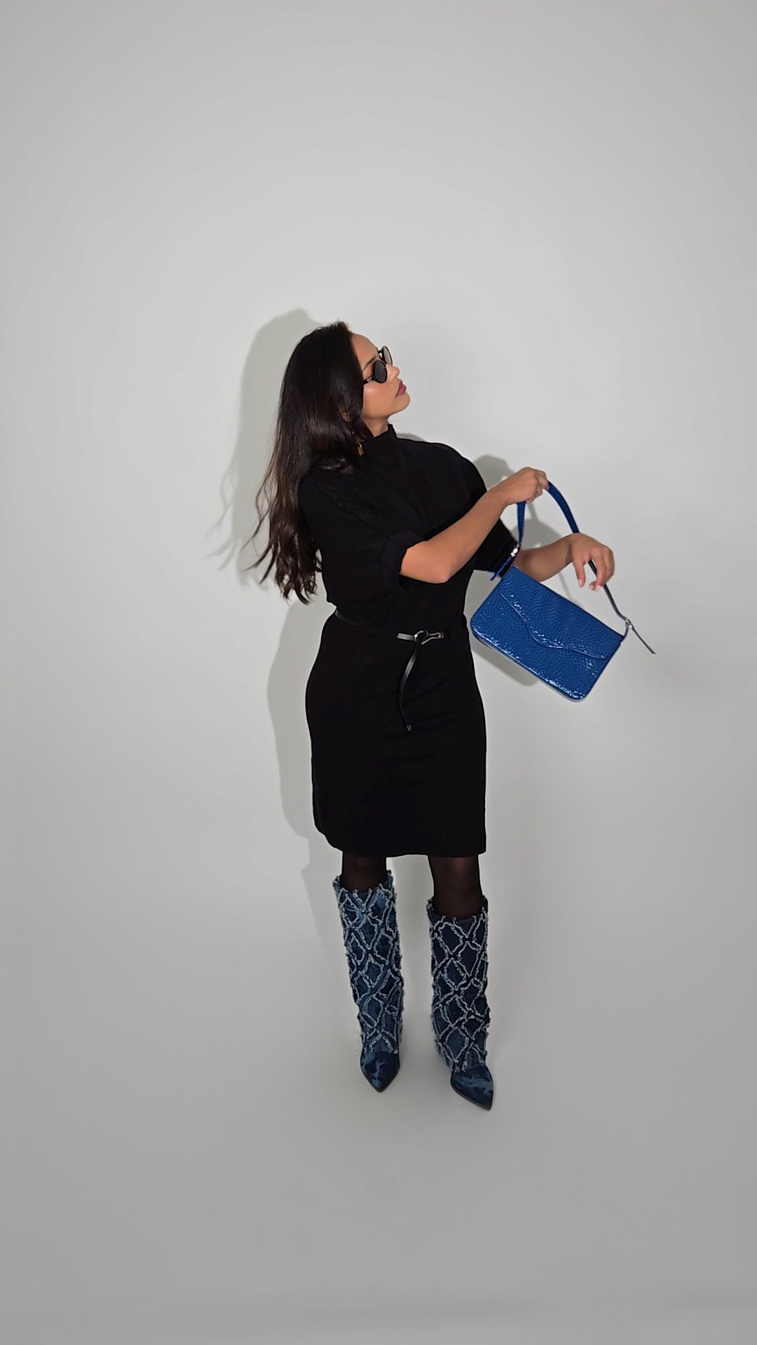 Robe Nelly avec ceinture - 3 couleurs