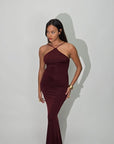 Robe Anastasia - Bordeaux
