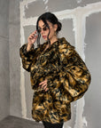 COAT ANIMALIER