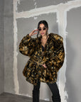COAT ANIMALIER
