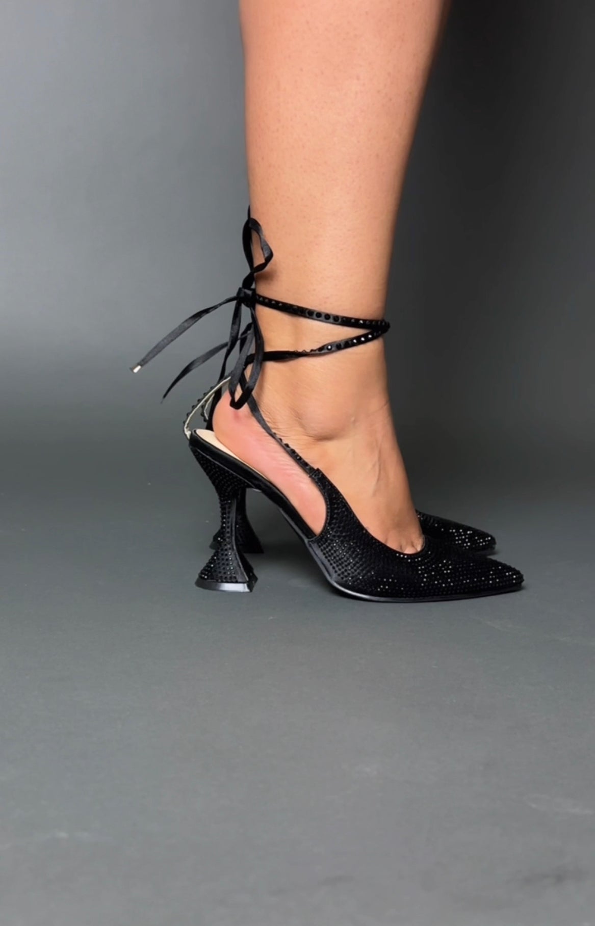 Shiny Night Heels